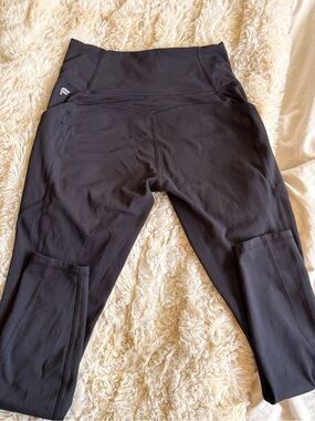 Fabletics Black Leggings with Side Pockets